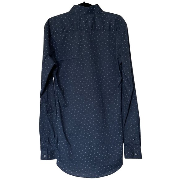 JF J. Ferrar Big & Tall Button-Down Shirt Cotton Blend Men Sze 16.5 (38/39) READ - Picture 2 of 16